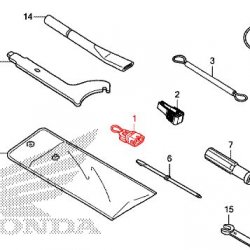 35102-KVZ-630 : Arrancador de emergencia Honda X-ADV 750