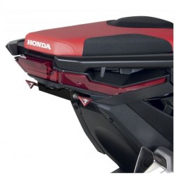 HX7104-17-SN + N1002 : Support de plaque déporté Barracuda Honda X-ADV 750