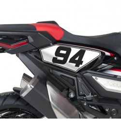 HX7400 + CHIFFRES : Support numéro Racing Barracuda Honda X-ADV 750