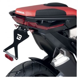 HX7104-17-R + N1002 + NCAT : Support de plaque Barracuda Racing Honda X-ADV 750