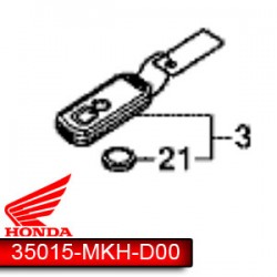 35015-MKH-D04 : Double de clé X-ADV Honda X-ADV 750