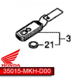 35015-MKH-D06 : Honda double key Honda X-ADV 750