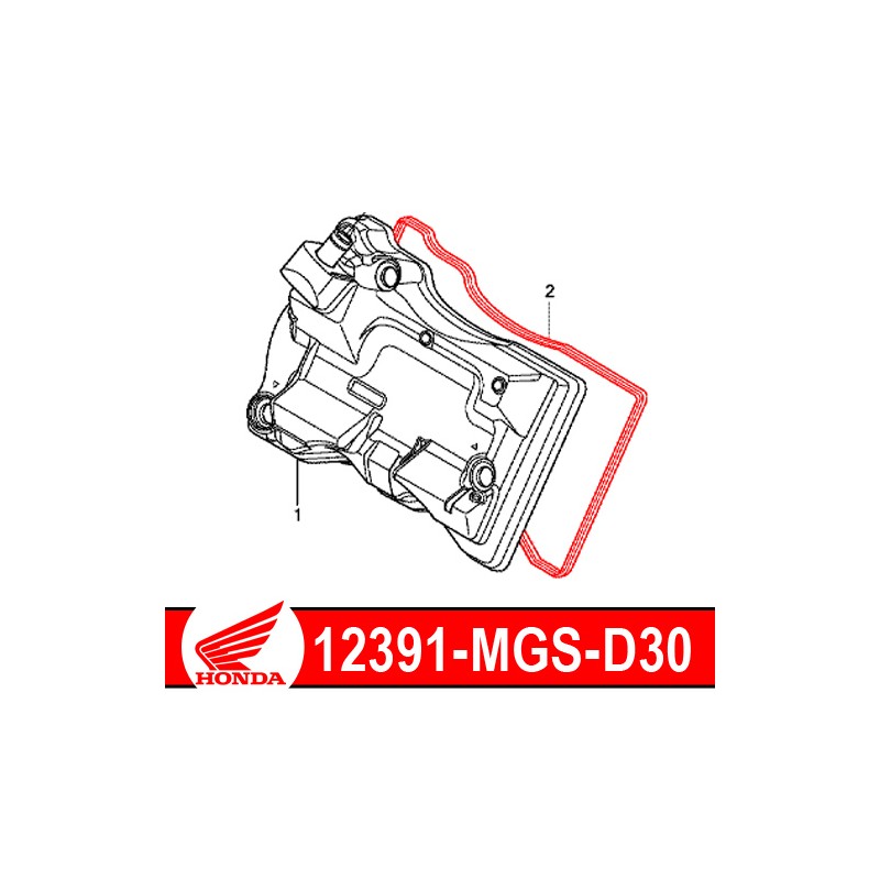 12391-MGS-D30 : Honda Cylinder head cover gasket Honda X-ADV 750