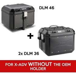 gividolomitipackb : Pack Givi Dolomiti pour X-ADV SANS porte-paquet d'origine Honda X-ADV 750