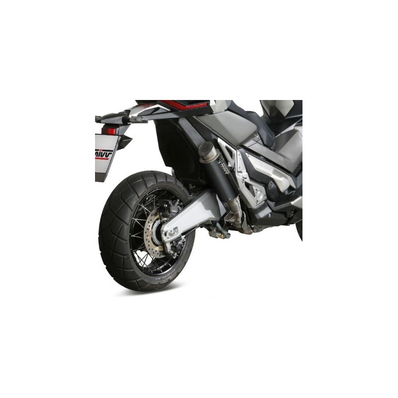 H.066.LXBP - 1096351001 : Mivv GP Pro Black steel exhaust Honda X-ADV 750