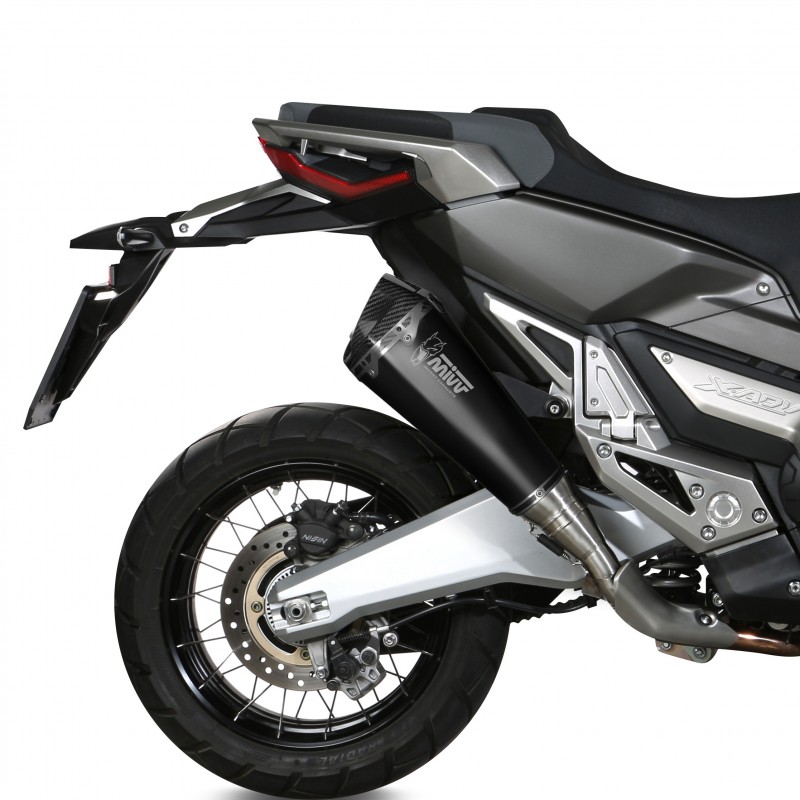 H.066.LDRB - 76021688 : Scarico Mivv Delta Race Nero Honda X-ADV 750 H.066.LDRB - 76021688 : Scarico Mivv Delta Race Nero Honda X-ADV 750