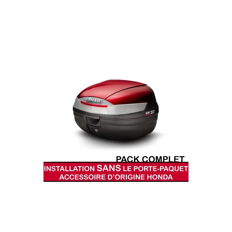 packsh37rouge : Pack Shad SH37 per X-ADV SENZA confezione originale Honda X-ADV 750