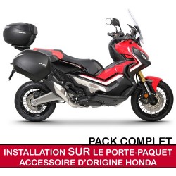 shadfullpack2 : Confezione bauletto e valigie Shad per X-ADV CON portabagagli originale Honda X-ADV 750