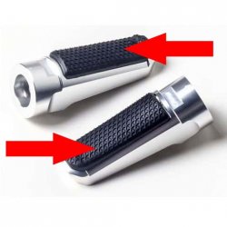 7320U : Puig Footrest Replacement Rubbers Honda X-ADV 750
