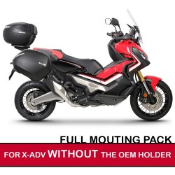 shadfullpack : Pack top case et valises Shad pour X-ADV SANS porte-paquet d'origine Honda X-ADV 750