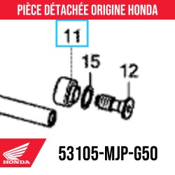 53105-MJP-G50 : Embout de guidon origine Honda Honda X-ADV 750