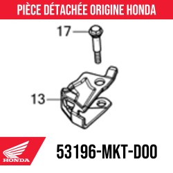 53191-MKS-E00 : Fijación de protector de manos Honda 2021 Honda X-ADV 750