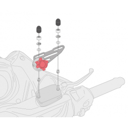 01VKIT + S904B : Support GPS/smartphone Givi Honda X-ADV 750