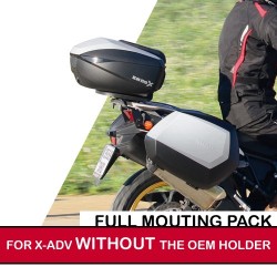 shadfullpack21-4 : Shad premium top/side cases full pack for 2021 X-ADV WITHOUT OEM holder Honda X-ADV 750