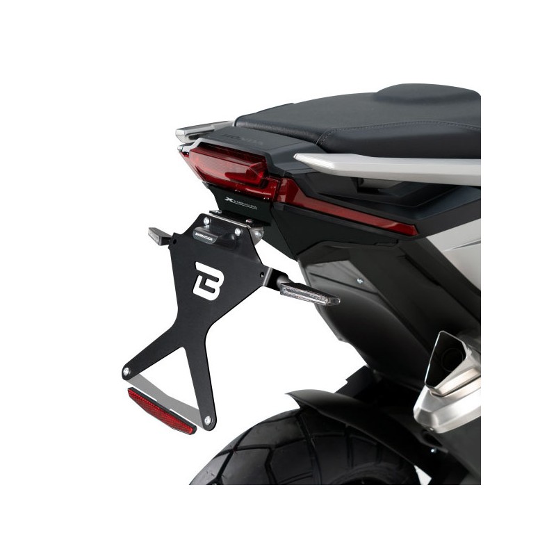 HX7104-2-21 + N1002 + NCAT : Barracuda license plate holder 2021 Honda X-ADV 750 HX7104-2-21 + N1002 + NCAT : Barracuda license plate holder 2021 Honda X-ADV 750