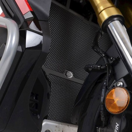 Protezione Radiatore Per Honda X-ADV 750 (2021-2023) - Griglia In Alluminio Nero, Anti-detriti