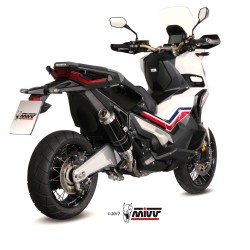 1096351001 - H.066.LXB : Mivv GP Stainless Steel Slip-On Honda X-ADV 750