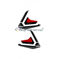 XADV-21-009 : Autocollants de dessous de selle supérieur Honda X-ADV 750