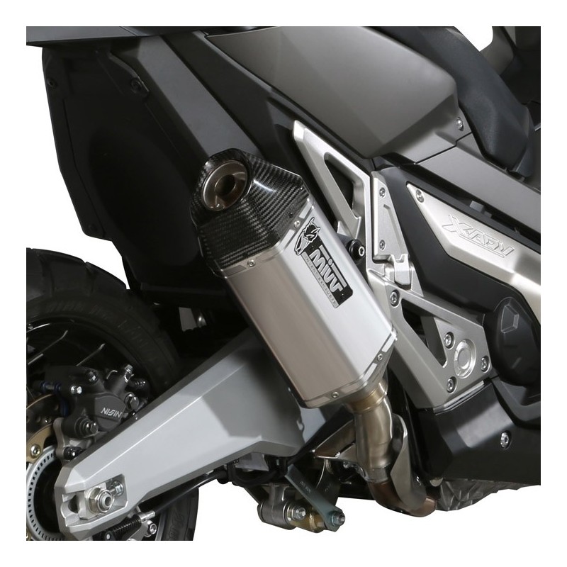 H.066.LRX : Mivv Speed Edge Slip-On exhaust Honda X-ADV 750