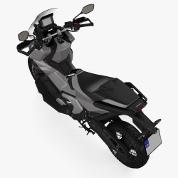 XADV-21-008 : Adesivi posteriori per la zona centrale Honda X-ADV 750