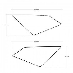 HX7400-21 : Barracuda Racing Number Support 2021 Honda X-ADV 750