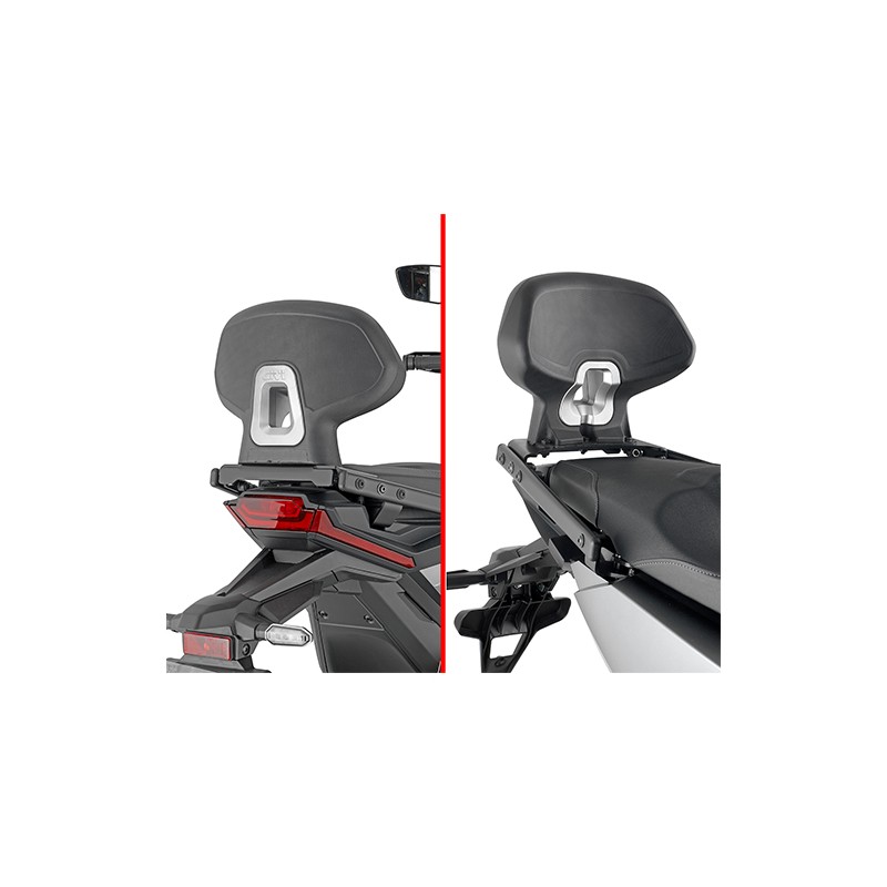 TB1188A : Schienale passeggero Givi Honda X-ADV 750 TB1188A : Schienale passeggero Givi Honda X-ADV 750