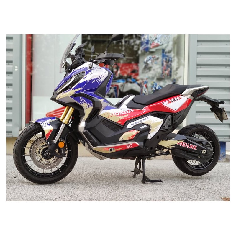 rallye : Kit di decalcomanie Rallye Burn-Out Design Honda X-ADV 750