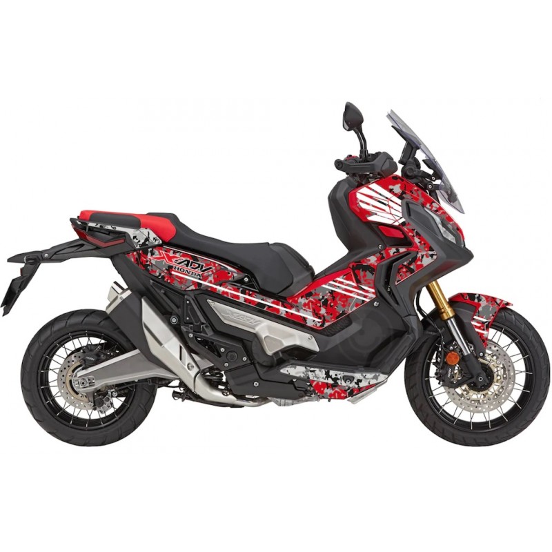 camo : Kit di decalcomanie Camo Burn-Out Design Honda X-ADV 750