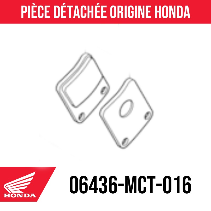 06436-MCT-016 : Plaquettes de frein de parking Honda Honda X-ADV 750