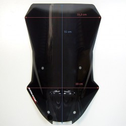 0101T22 : Ermax high-protection windshield ADV 350 Honda X-ADV 750