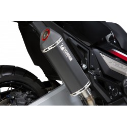 RHA178BCER : Scorpion Serket stainless slip-on Honda X-ADV 750