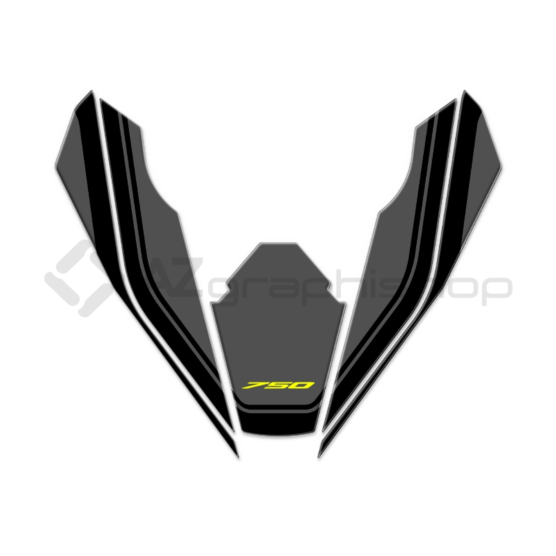 XADV-21-001(NWS) : Adesivi anteriori Honda X-ADV 750