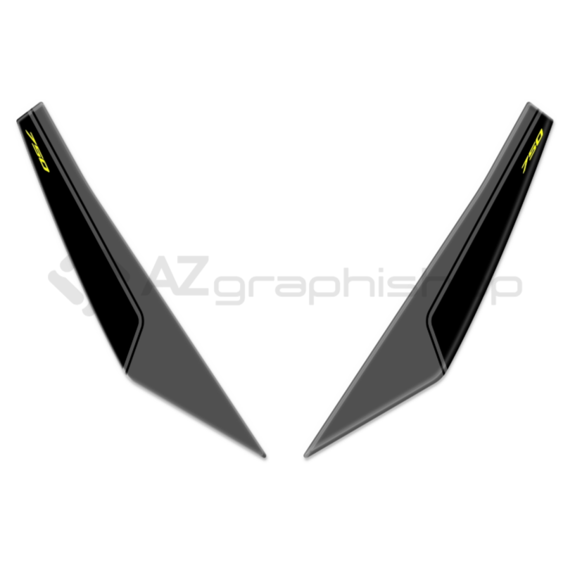 XADV-21-010(NWS) : Adesivi posteriori superiori Honda X-ADV 750