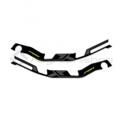XADV-21-012(NWS) : Autocollants de pare-mains Honda X-ADV 750
