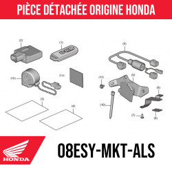 08ESY-MKT-ALS : Kit alarme Honda Honda X-ADV 750