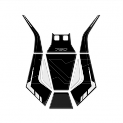 XADV-25-001 : 2025 Aufkleber für die Mittelkonsole Honda X-ADV 750