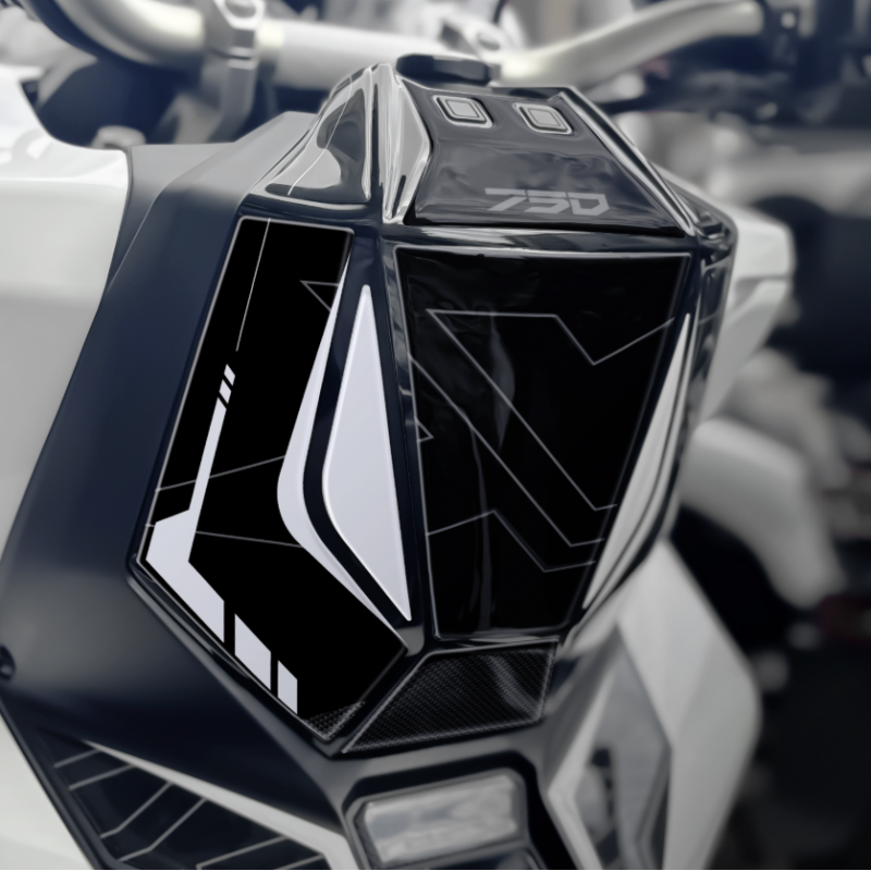 XADV-25-001 : 2025 Aufkleber für die Mittelkonsole Honda X-ADV 750