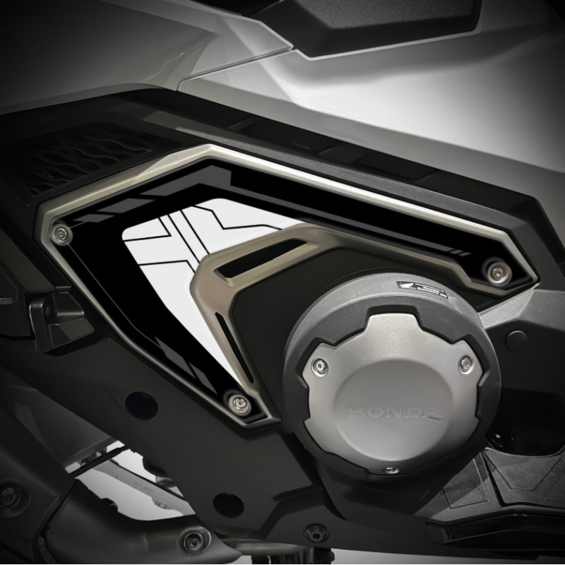XADV-25-003 : Autocollants de talons 2025 Honda X-ADV 750