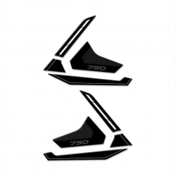 XADV-25-004 : 2025 Under-Seat Fairing Stickers Honda X-ADV 750