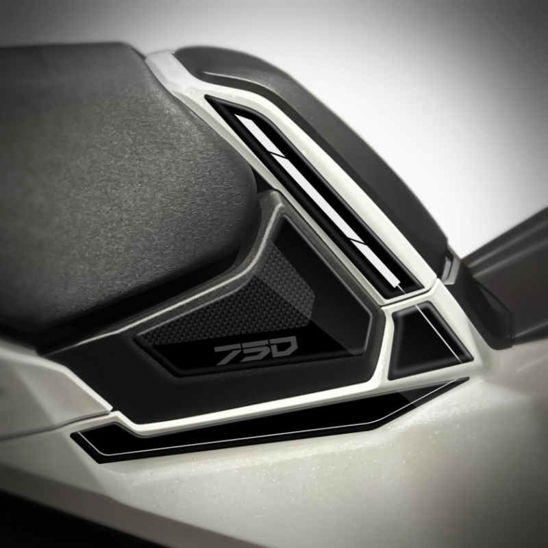 XADV-25-004 : Pegatinas de carenado bajo el asiento 2025 Honda X-ADV 750