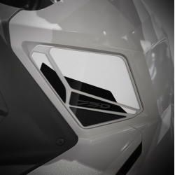 XADV-25-009 : Autoadhesivos inferiores laterales de depósito 2025 Honda X-ADV 750