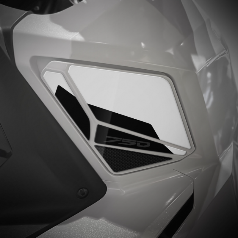 XADV-25-009 : Autocollants de côté de réservoir inférieurs 2025 Honda X-ADV 750