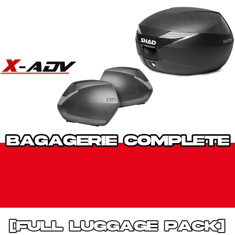 PACK-H0FZ/XD71-D0B36/39106 : Komplettset SHAD SH39+SH36 2021 Honda X-ADV 750