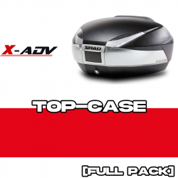 PACK-H0FZ71ST-D0B48400 : Pacchetto Top Case Shad SH48 Titanio SENZA portapacchi originale Honda X-ADV 750