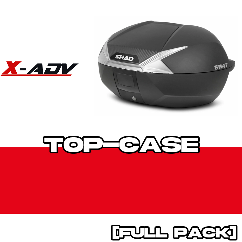 PACK-H0XD77ST-D0B47106 : Shad SH37 Pack for X-ADV WITHOUT original luggage rack Honda X-ADV 750