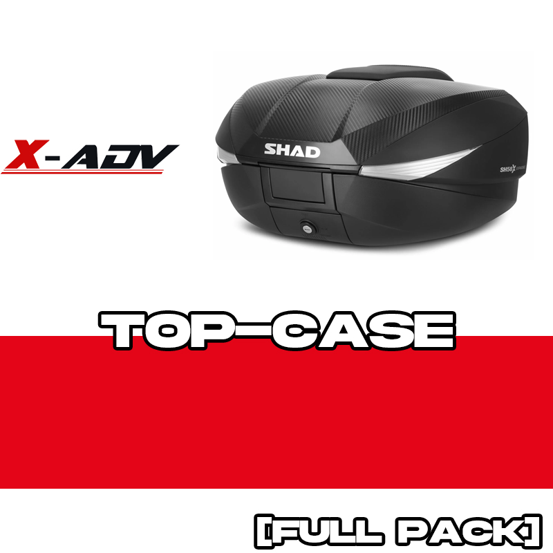 PACK-H0FZ71ST-D0B58206 : Pack Top-case SHAD SH58X 2021 Honda X-ADV 750