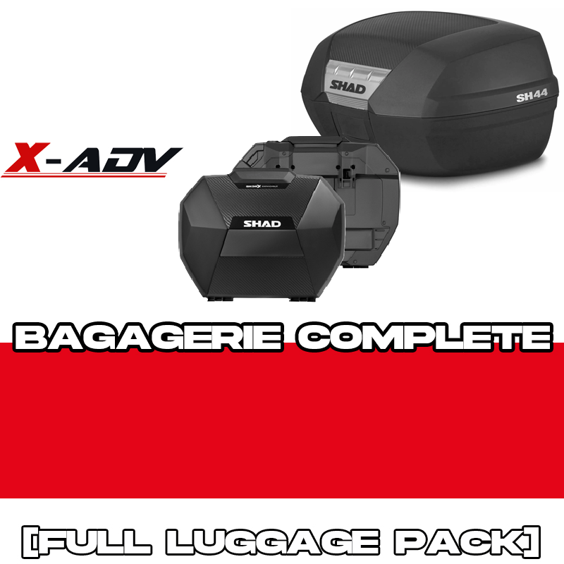 PACK-H0FZ/XD71-D0B44/38106 : Pack completo SHAD SH44+SH38X 2021 Honda X-ADV 750