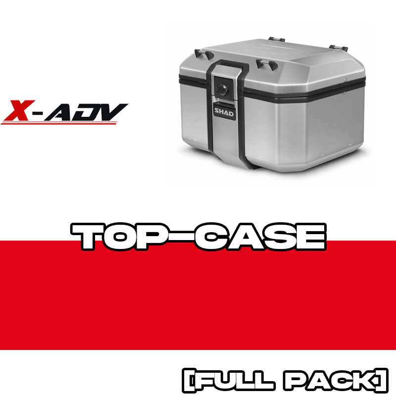 PACK-H0XV77ST-TR48100 : SHAD Terra TR48 Alu Top-Case Pack Honda X-ADV 750