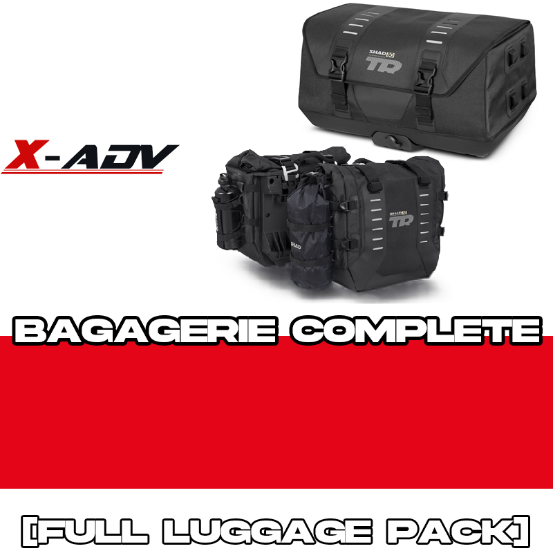 PACK-H0XD77ST/4P-X0TR50/402 : Pack complet SHAD Terra TR50+TR40 Honda X-ADV 750