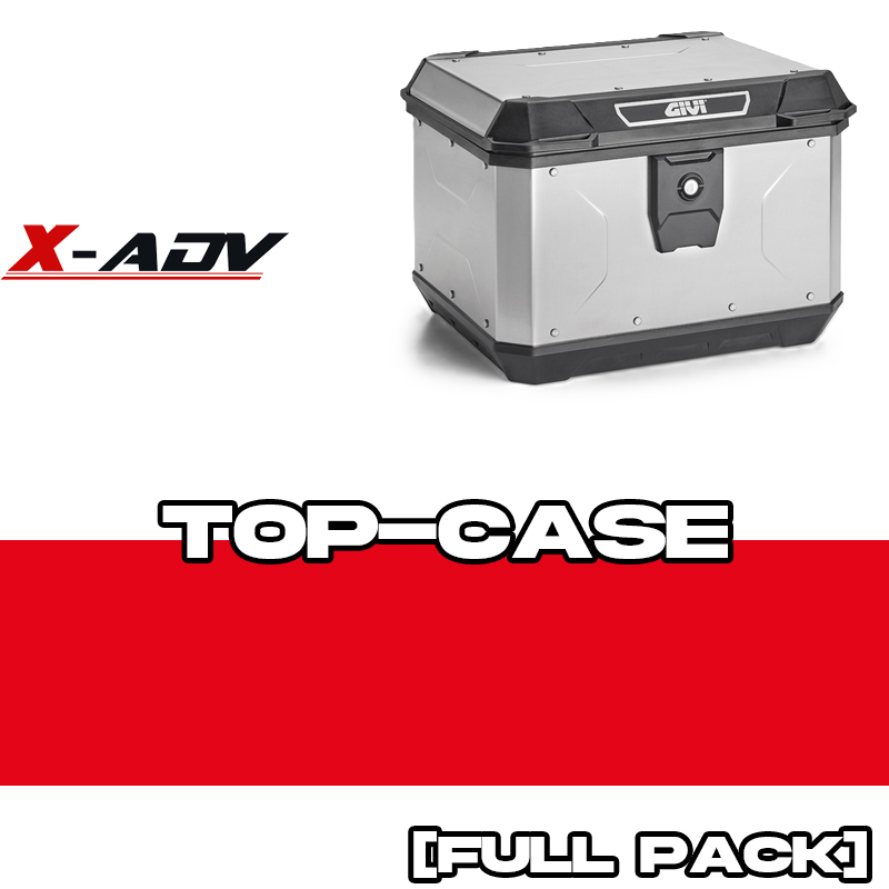 PACK-SR1186-ALP44A2 : Top-Case GIVI Alpina Alu 44L 2021 Honda X-ADV 750